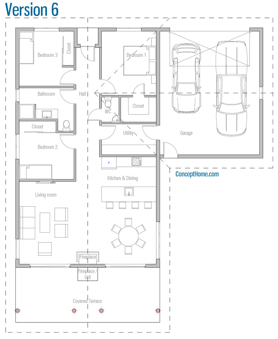 house design house-plan-ch415 34