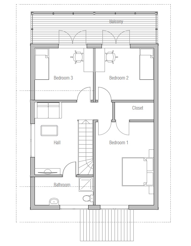 Affordable Home CH41 Floor Plans And Detailed Info House Plan