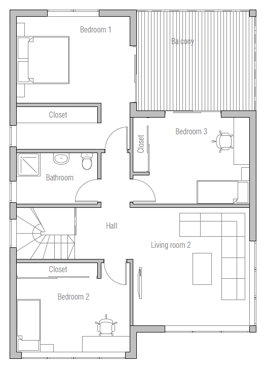 House Plan CH399 House Plan