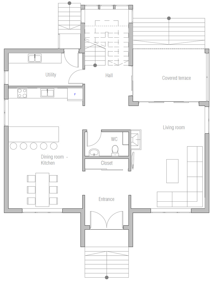  Home  Plan  CH460 House  Plan 