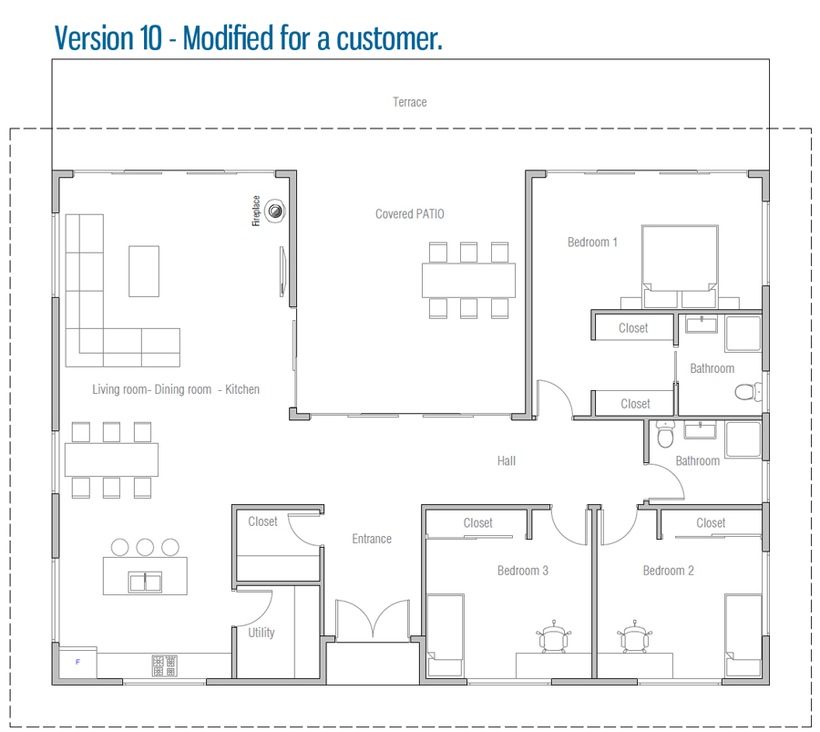 House Floor Plan 157