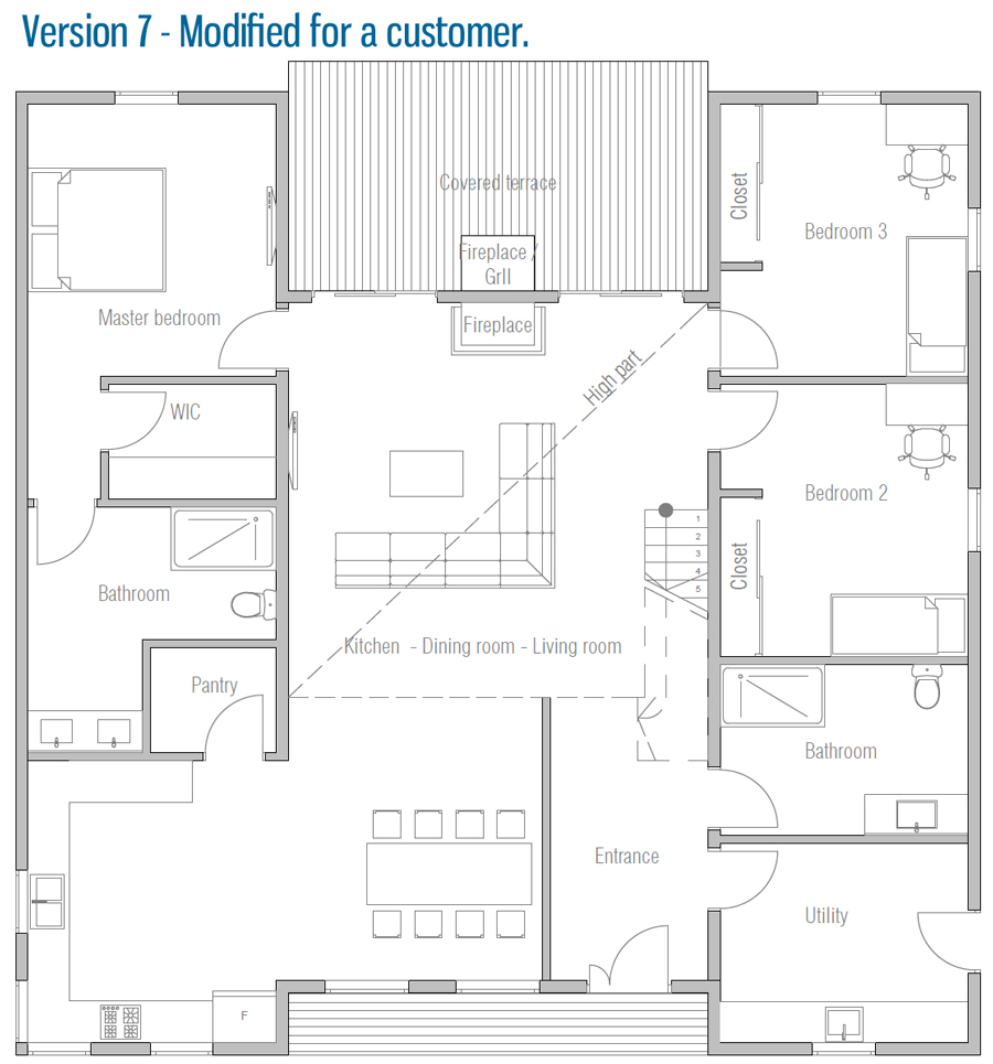 House Plan CH497 House Plan