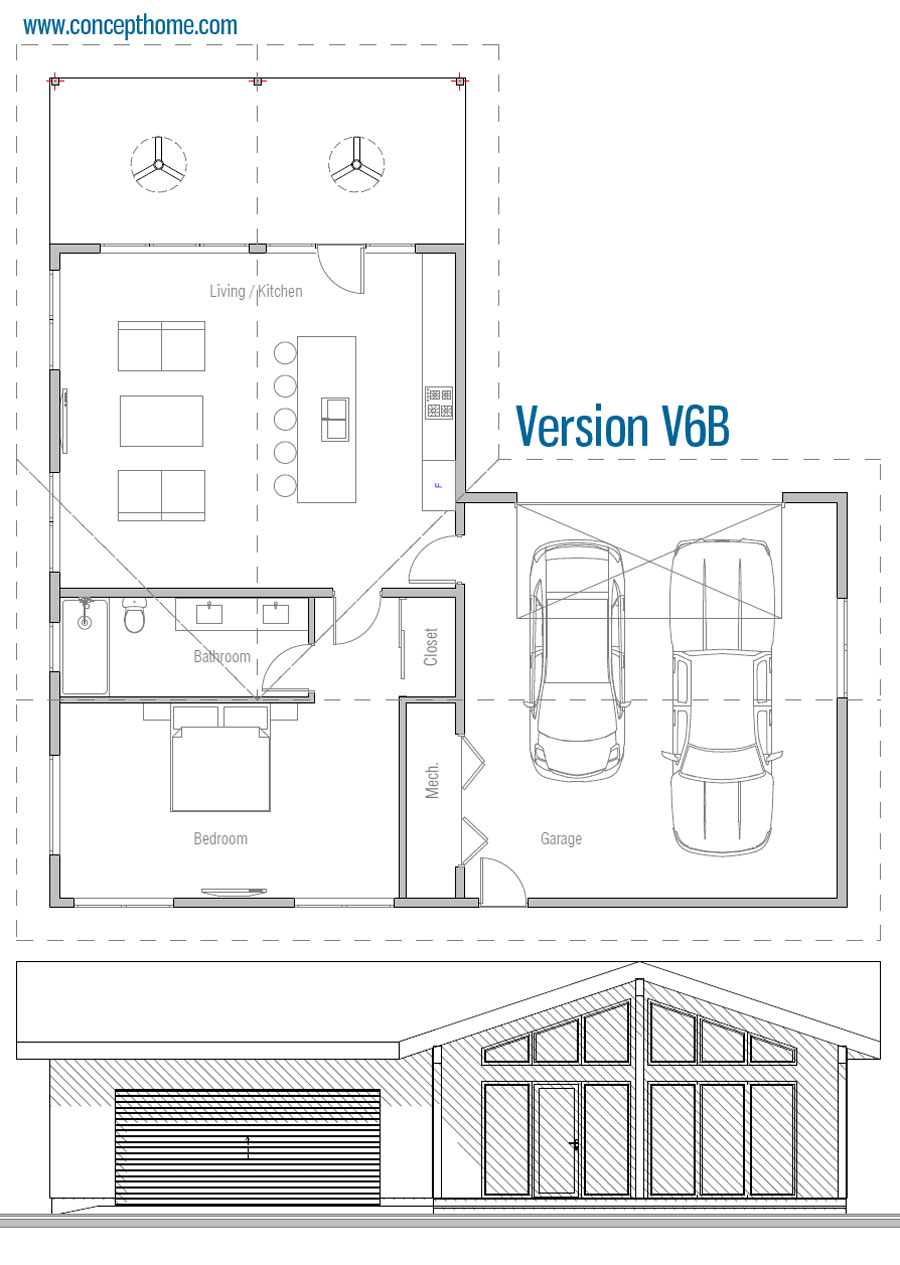 house design garage-g817 40