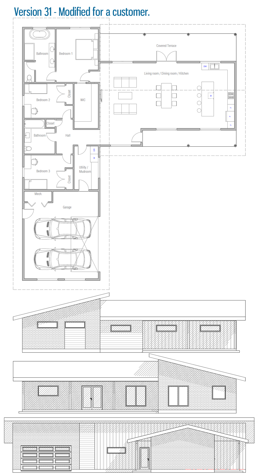 Home Plan CH564 House Plan