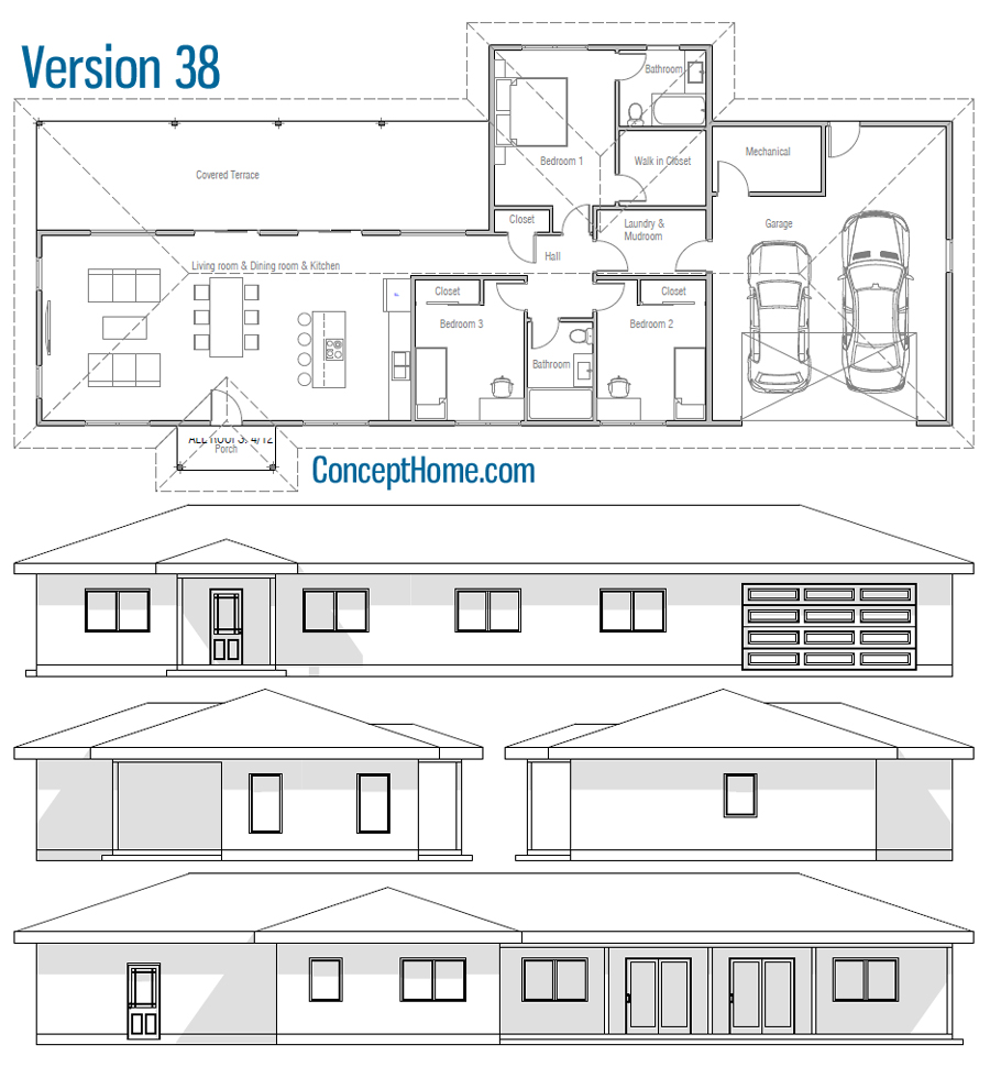 house design house-plan-ch564 92