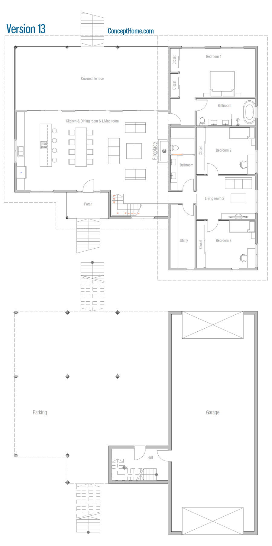 house design house-plan-ch542 54