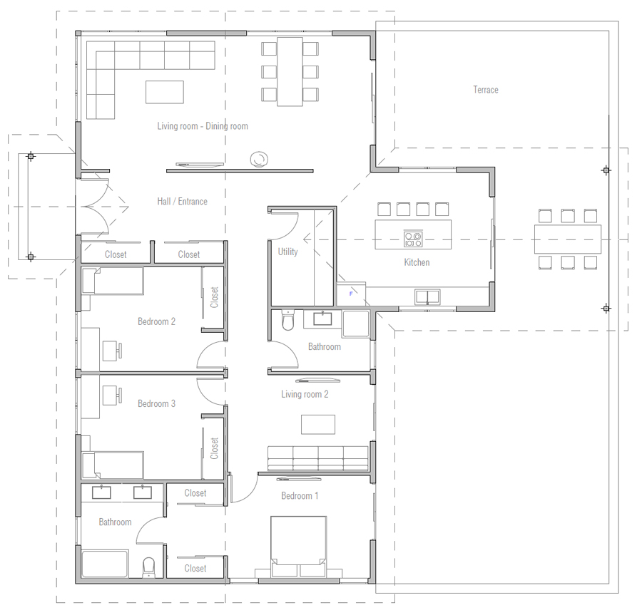 Home Plan CH602 House Plan