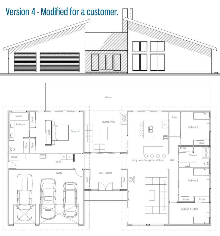 House Plan CH605 House Plan