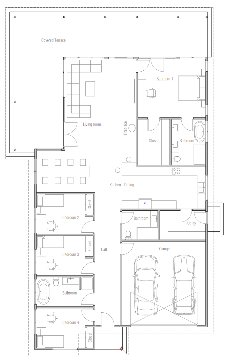 Home Plan CH634 House Plan