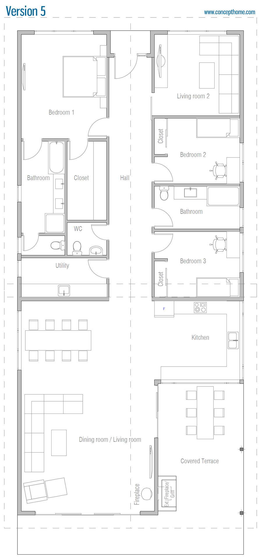 house design house-plan-ch656 34