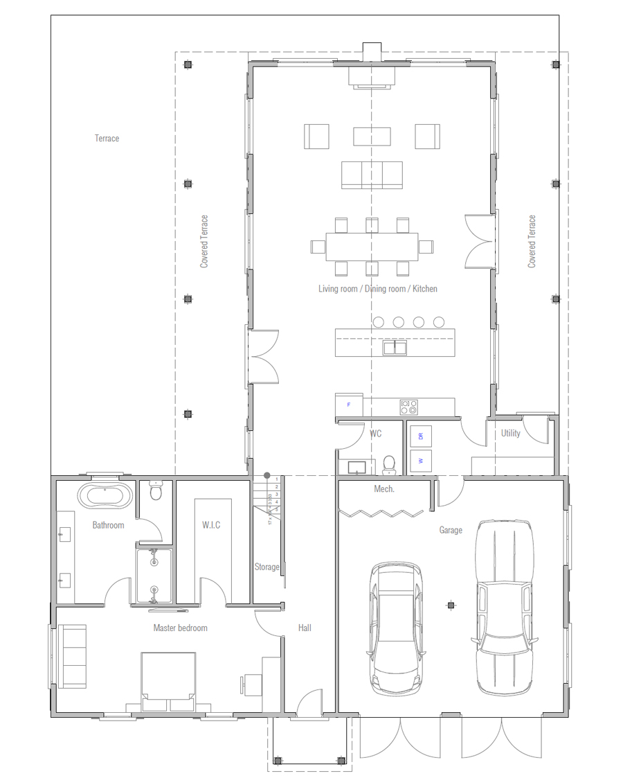 House Plan CH664 House Plan