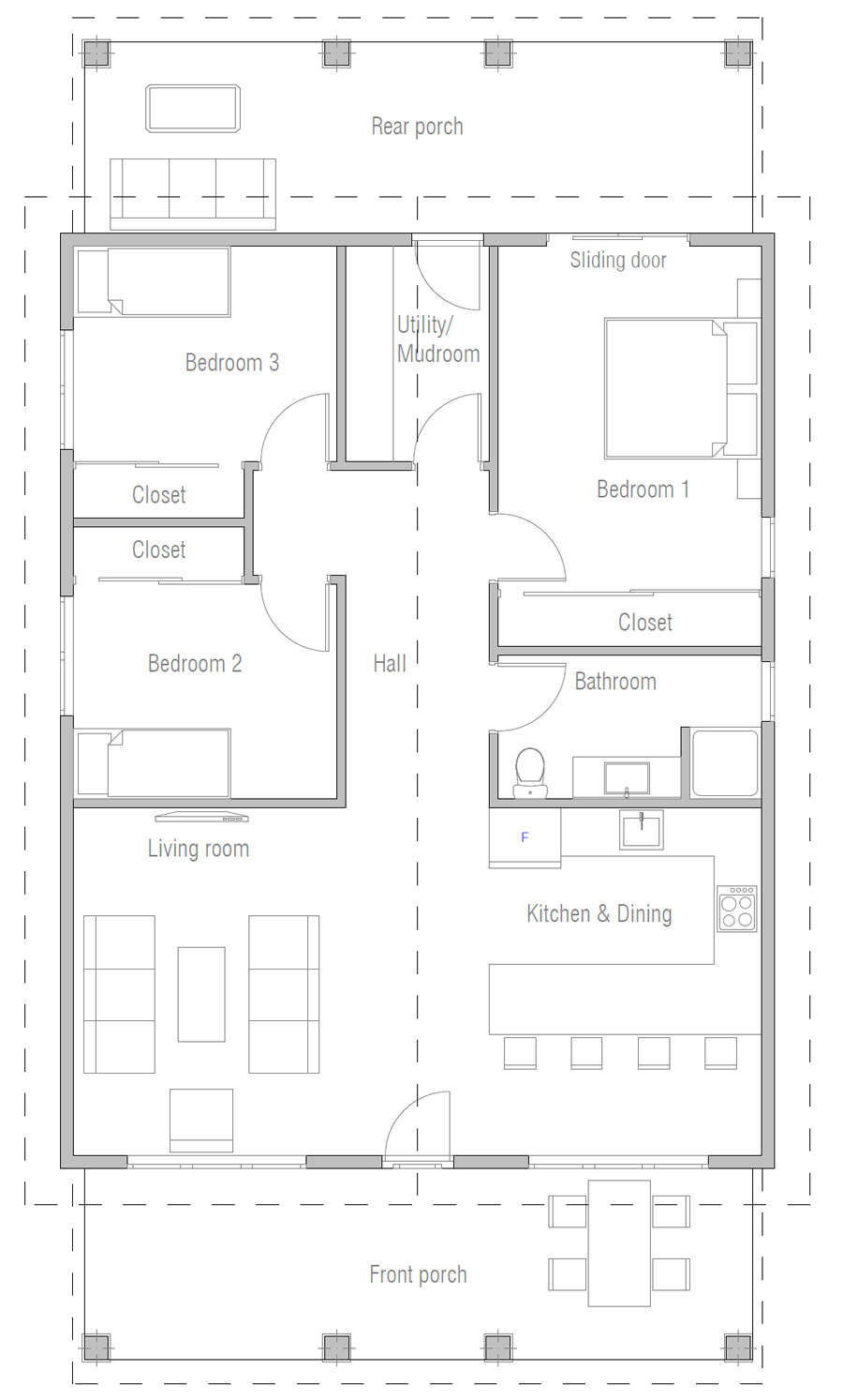 house design house-plan-ch671 20