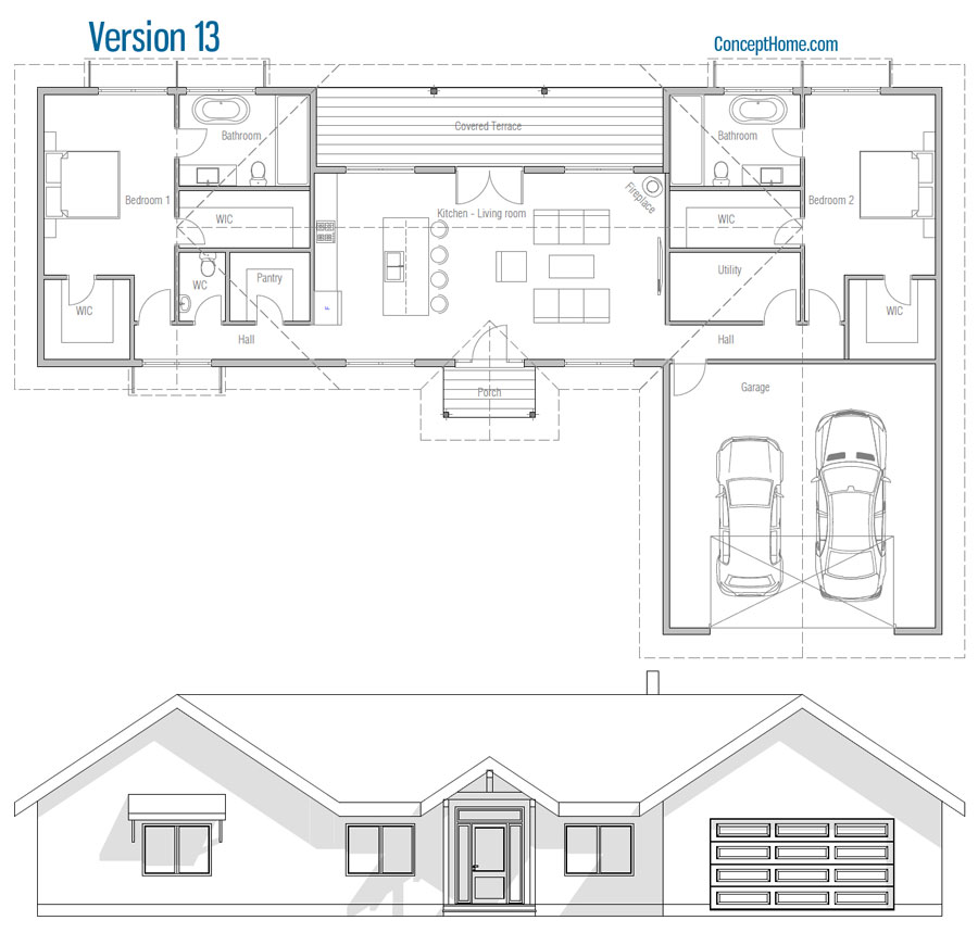 house design house-plan-ch735 60