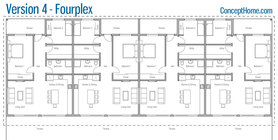 duplex house 32 HOUSE PLAN CH263D V4 Fourplex.jpg