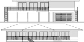 coastal house plans 34 HOUSE PLAN CH466 elevations.jpg